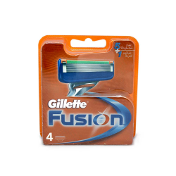 Gillette Fusion Recambios Maquinilla x4