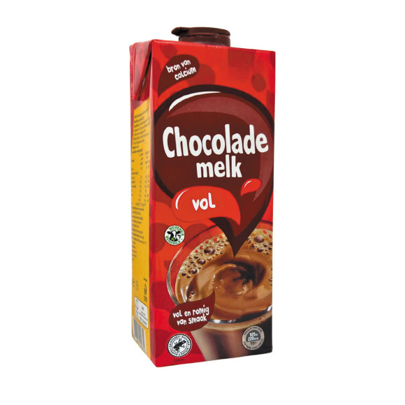 CostaBlanca Chocolade Melk Vol 1L/ Whole Chocolate Milk