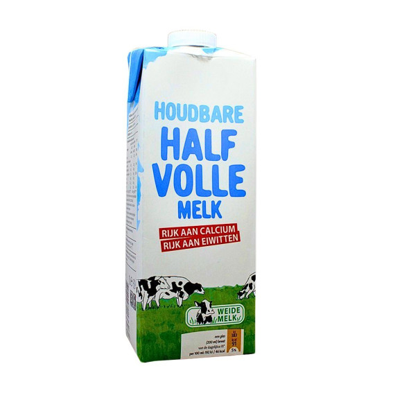 CostaBlanca Houdbare Halfvolle Melk 1L/ Semi Skimmed Milk