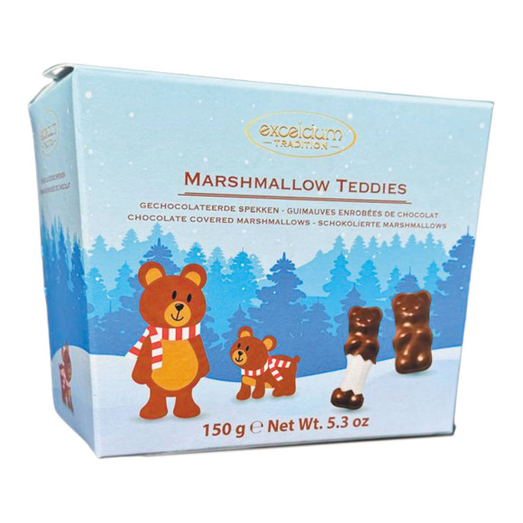 Excelcium Tradition Marshmallow Teddies/ Ositos de Chocolate y Malvaviscos 150g