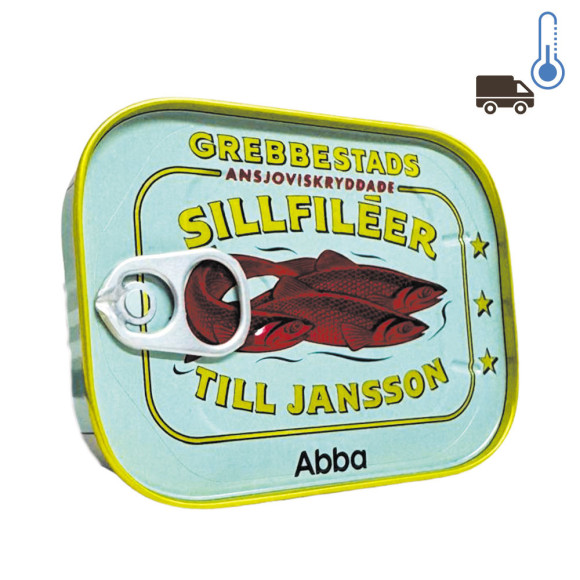 Abba Grebbestads Ansjoviskriddade Sillfiléer Till Jansson Original/ Filetes de Arenques en Conserva 125g