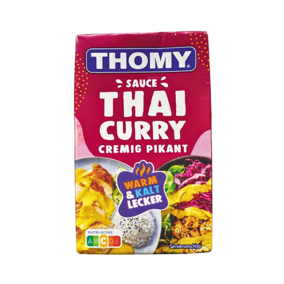 Thomy Thai Curry Cremig Pikant Sauce 250ml