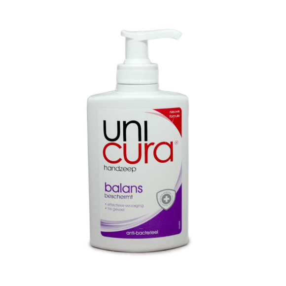Unicura Balans Handzeep / Jabón de Manos Antibacteriano 250g Unicura Balans Handzeep / Jabón de Manos Antibacteriano 250g