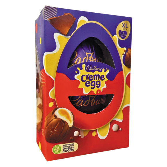 Cadbury Creme Egg + 2 Mini Creme Eggs 255g