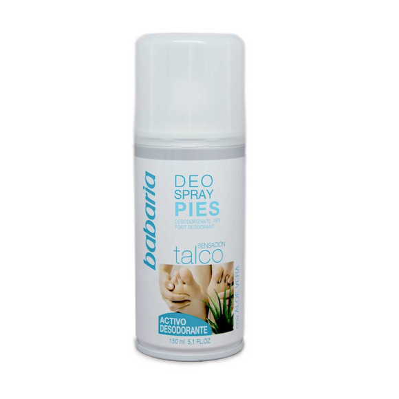 Babaria Desodorante Spray para Pies Talco y Aloe / Deodorant & Talcum for Feet 150ml Babaria Desodorante Spray para Pies Talco y Aloe / Deodorant & Talcum for Feet 150ml