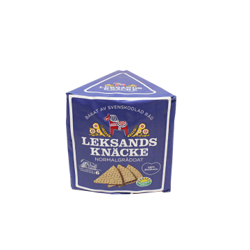 Leksands Knäcke Trekant Normalgäddat 200g/ Rye Crunchy Bread