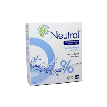 Neutral White Wash Concentrated / Detergente en Polvo para Ropa Blanca 975g