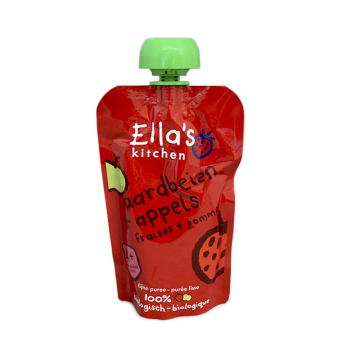 Ella's Kitchen Aardbeien +Appels/ Eco Fruits Puree