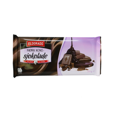 El Dorado Mørk Koke Sjokolade 100g/ Chocolate Negro para Fundir