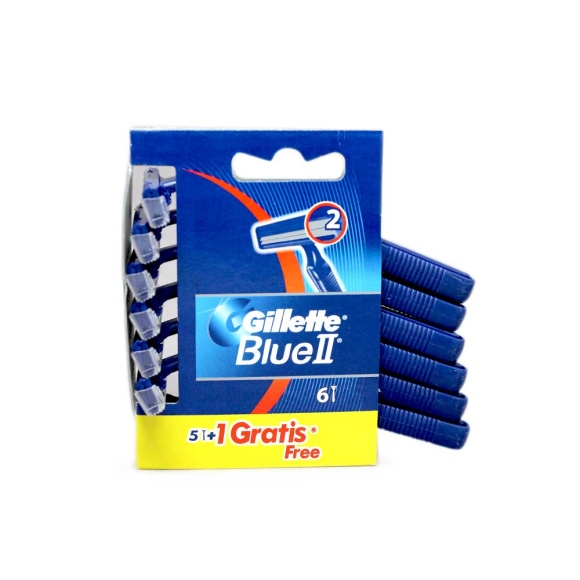 Gillette Blue II Recambios 5+1 Gillette Blue II Recambios 5+1