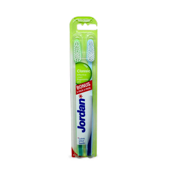 Jordan Classic Cepillo de Dientes / Toothbrush x2 Jordan Classic Cepillo de Dientes / Toothbrush x2