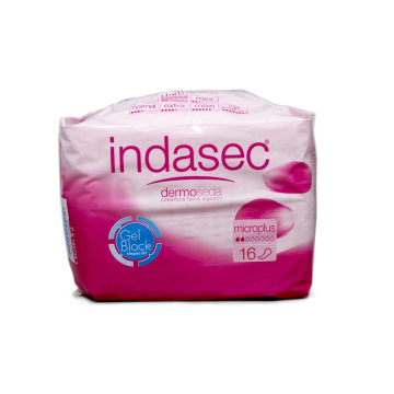 Indasec Dermoseda Microplus Compresas x16/ Sanitary Towels