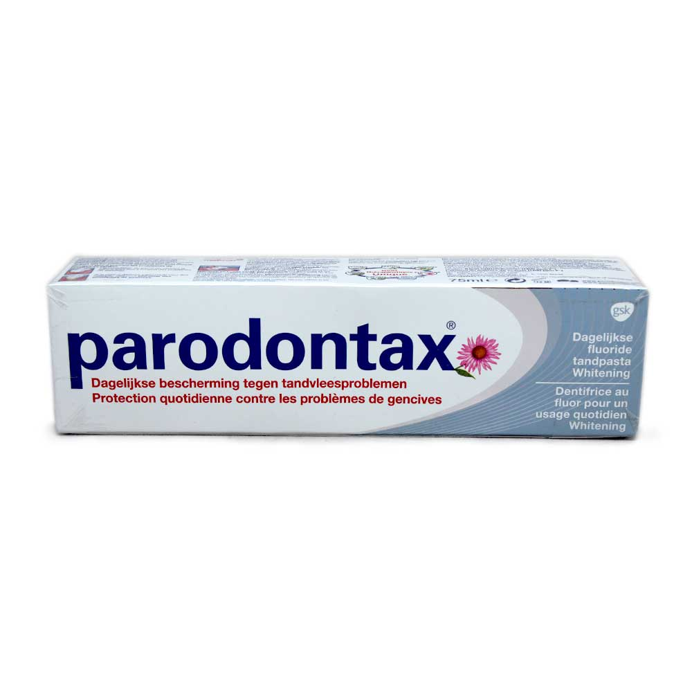 Berigelse rigtig meget at føre Parodontax Dagelijkse Fluoride Tandpasta Whitening / Whitening Tootphaste  75ml