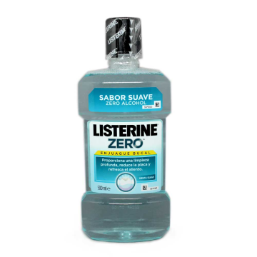 Listerine Zero Enjuague Sin Alcohol 500ml/ Mouthwash Alochol-free