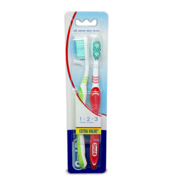 Oral-B Shyny Clean Medium Cepillos de Dientes / Toothbrush x2