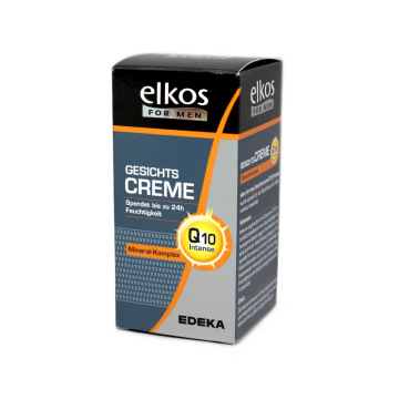 Elkos for Men Gesichstscreme Q10 / Crema Facial para Hombres 50ml