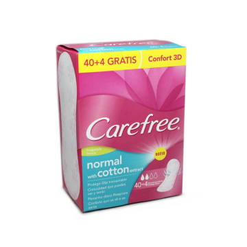 Carefree Transpirable Normal Protege-Slip / Panty Liners x40
