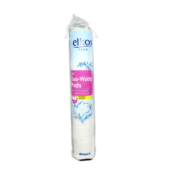 Elkos Duo-Watte Pads / Cotton Disks x140 Elkos Duo-Watte Pads / Cotton Disks x140