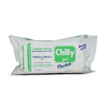 Chilly Gel Pocket Toallitas Íntimas/ Intimate Care Wipes