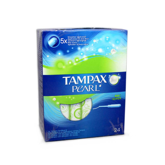 Tampax Pearl Super Tampones / Tampons Super x24 Tampax Pearl Super Tampones / Tampons Super x24