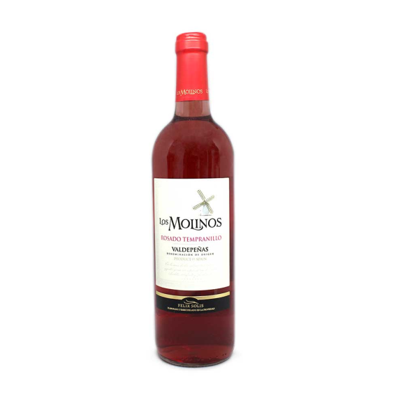 Los Molinos Rosado Tempranillo / Rosé Wine 12% 75cl Los Molinos Rosado Tempranillo / Rosé Wine 12% 75cl