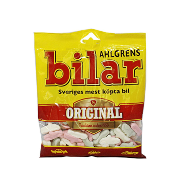 Bilar Ahlgrens Original / Marshmallow Sweeties 125g