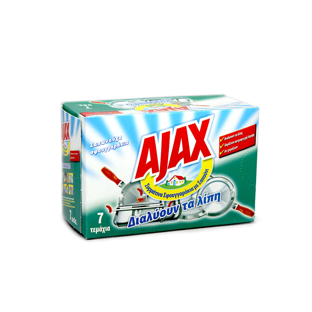 Ajax Estropajo Jabonoso x7