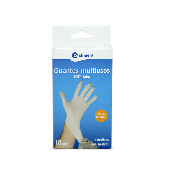 Coaliment Guantes Multiusos Latex Talla G / Multi Purpose Gloves L x10 Coaliment Guantes Multiusos Latex Talla G / Multi Purpose Gloves L x10