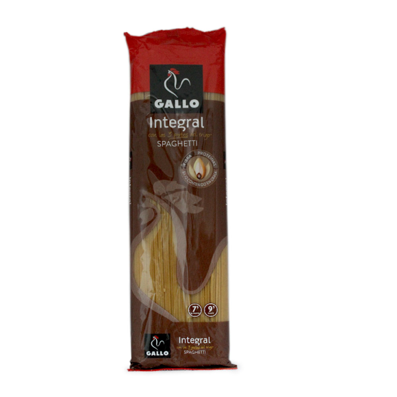 Gallo Espaguetis Integrales 500g Gallo Espaguetis Integrales 500g