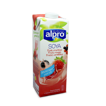 Alpro Soya Rode Vruchten 1L/ Red Fruits Soya Drink