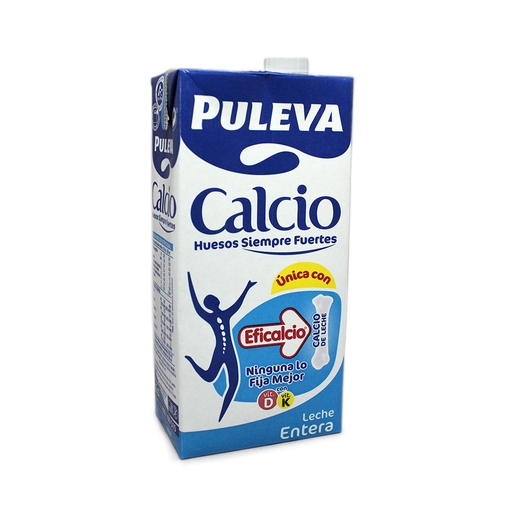 Puleva Calcio Leche Entera / Whole Milk 1L