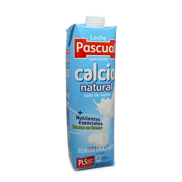 LECHE PASCUAL S/LACTOSA SEMI 1L C6 - Forpas Gastronomia, distribuidores de  productos gastronómicos