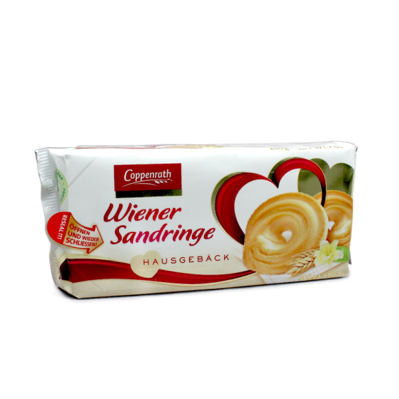 Coppenrath Wiener Sandringe / Butter Cookies 200g Coppenrath Wiener Sandringe / Butter Cookies 200g