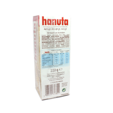 Ferrero Hanuta / Galletas Barquillo Choco y Avellanas 220g