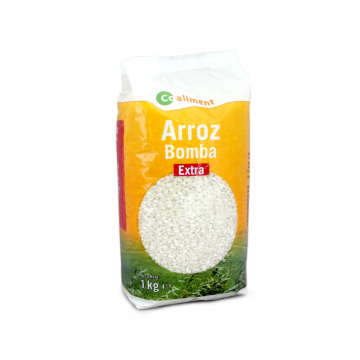 CoAliment Arroz Bomba Extra / Bomba Rice 1Kg