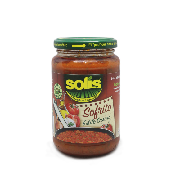Solis Sofrito de Tomate Casero / Tomato Sauce Homemade Style 340g Solis Sofrito de Tomate Casero / Tomato Sauce Homemade Style 340g