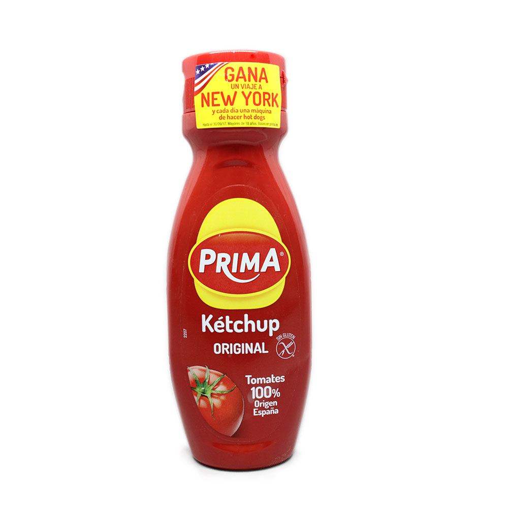 Botánica carga Piquete Prima Ketchup Original 325g