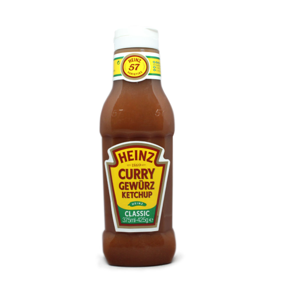 Heinz Curry Ketchup Classic / Ketchup with Curry 425g Heinz Curry Ketchup Classic / Ketchup with Curry 425g