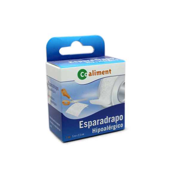 CoAliment Esparadrapo Hipoalergénico / Fabric Strapping 5m CoAliment Esparadrapo Hipoalergénico / Fabric Strapping 5m