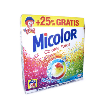 Micolor Colores Puros Detergente en Polvo 1,44Kg/ Colour Laundry Powder