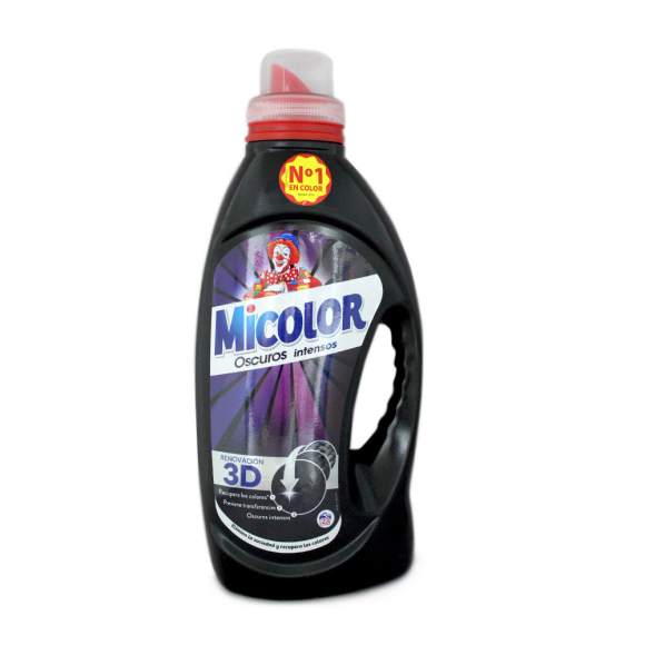 Micolor Colores Oscuros Intensos Gel Detergente / Dark Colours Laundry Liquid 1,426L Micolor Colores Oscuros Intensos Gel Detergente / Dark Colours Laundry Liquid 1,426L