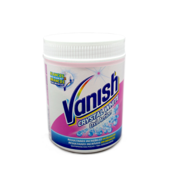 Vanish Crystal White Oxi Action Quitamanchas Polvo 500g/ Whites Stain Remover