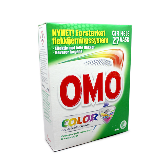Omo Pulver Color / Detergente para Ropa Color 1,17Kg Omo Pulver Color / Detergente para Ropa Color 1,17Kg
