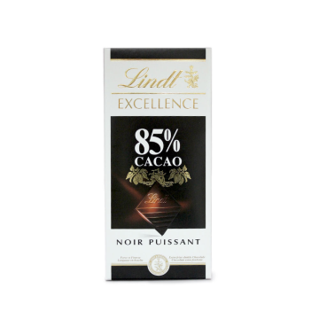 Lindt Excellence Chocolate 85% Noir Puissant Cacao 100g