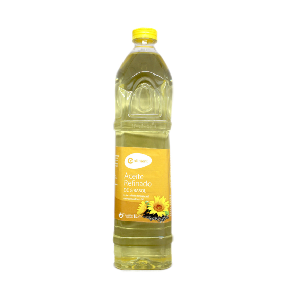 Aceite Vegetal Puro de Girasol 1-2-3 1 lt