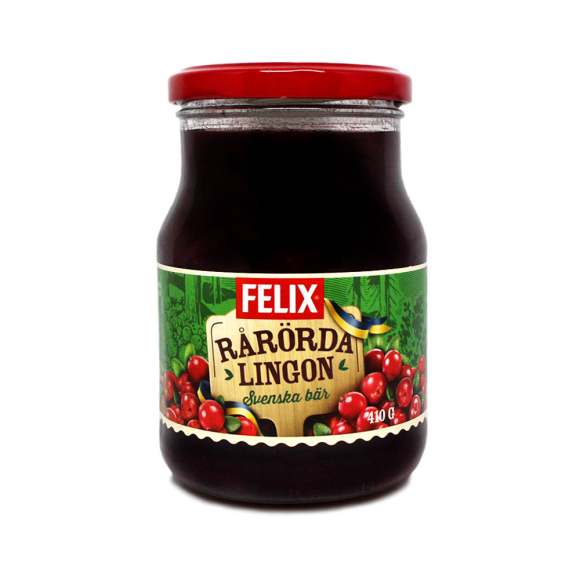 Felix Rårörda Lingon / Mermelada de Arándanos Rojos 400g Felix Rårörda Lingon / Mermelada de Arándanos Rojos 400g