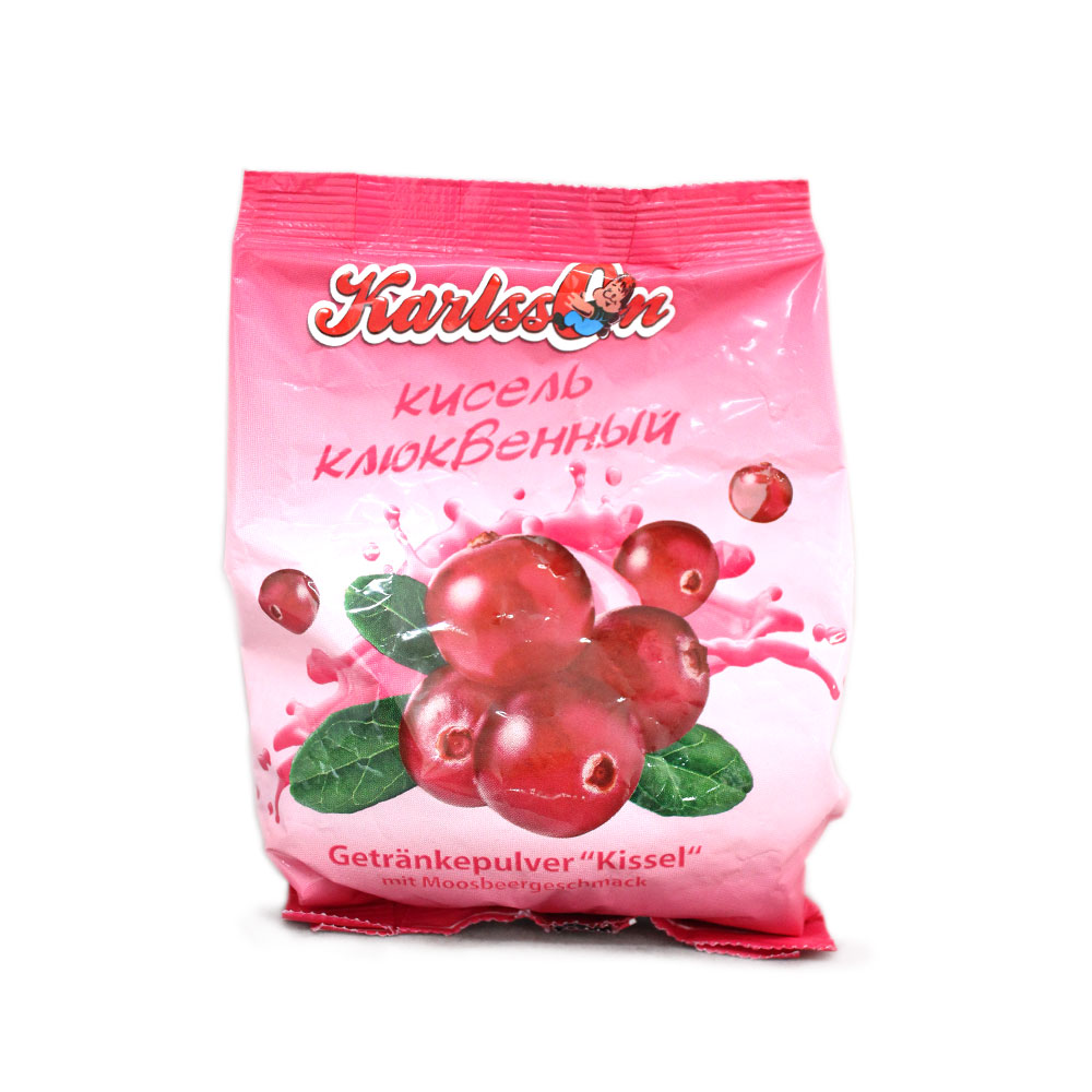 Karlsson Кисель клюквенный 240г/ Cranberry Kissel Powder 240g