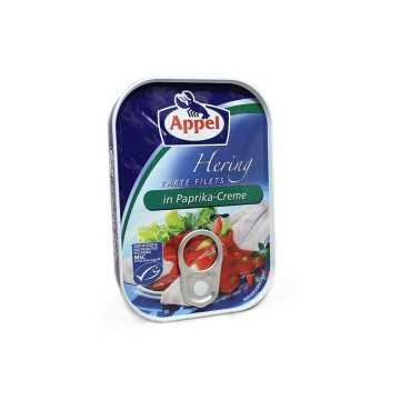 Appel Hering Filets in Paprika-Creme 100g/ Arenques en Crema de Pimentón