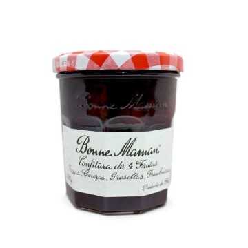 Bonne Maman Confitura 4Frutas 370g/ Strawberry, Cherry, Currants & Rasperry Jam 