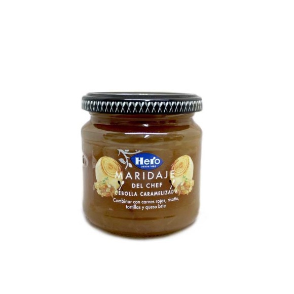 Hero Maridaje del Chef Mermelada Cebolla Carmelizada 215g/ Caramelised Onion Jam Hero Maridaje del Chef Mermelada Cebolla Carmelizada 215g/ Caramelised Onion Jam